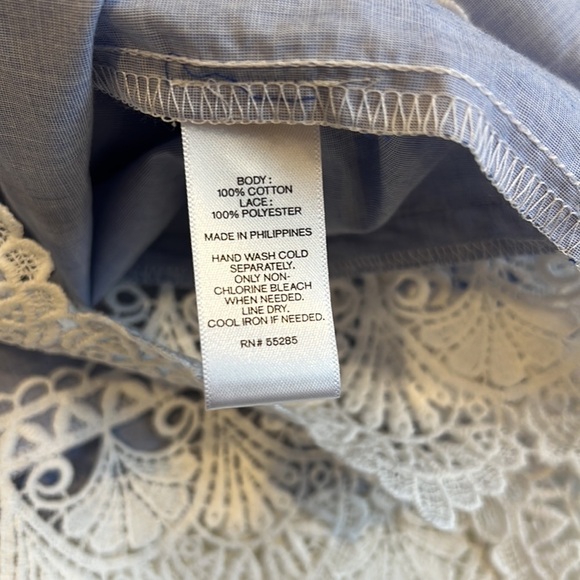 Express spaghetti strap lace top - Picture 8 of 9